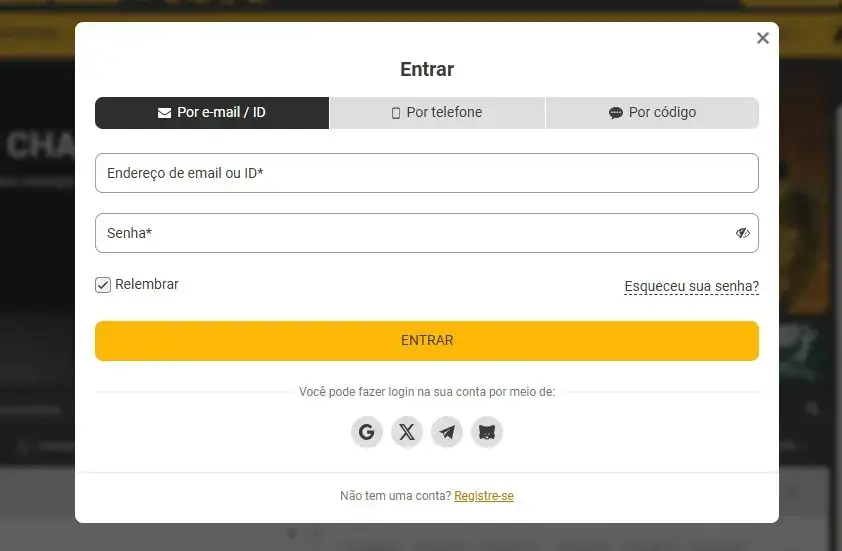 Acesso à verificação MelBet